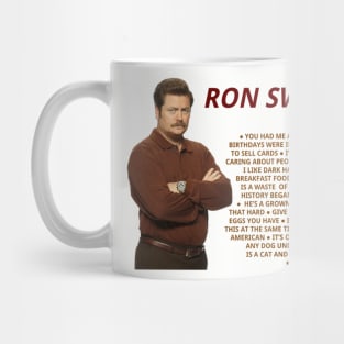 Ron Swanson Mug